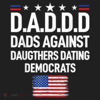 Mens Daddd Dads Against Daughters Dating Democrats Beanie thumb 2