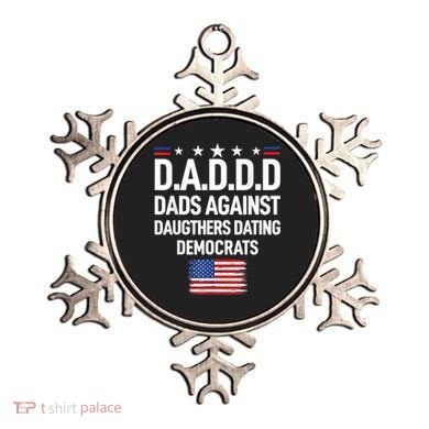 Mens Daddd Dads Against Daughters Dating Democrats Ornament