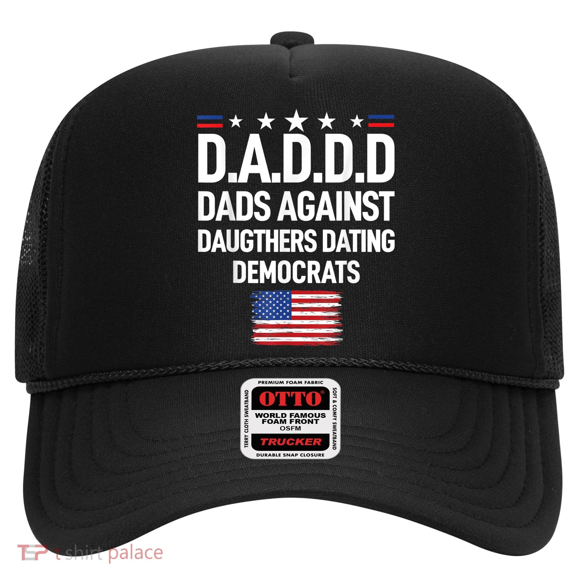 Mens Daddd Dads Against Daughters Dating Democrats Hat
