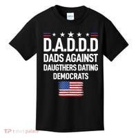 Mens Daddd Dads Against Daughters Dating Democrats Kids T-Shirt thumb 0