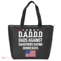 Mens Daddd Dads Against Daughters Dating Democrats Tote Bag thumb 0