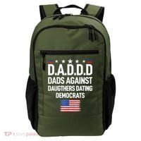 Mens Daddd Dads Against Daughters Dating Democrats Backpack thumb 0