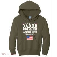Mens Daddd Dads Against Daughters Dating Democrats Kids Hoodie thumb 0