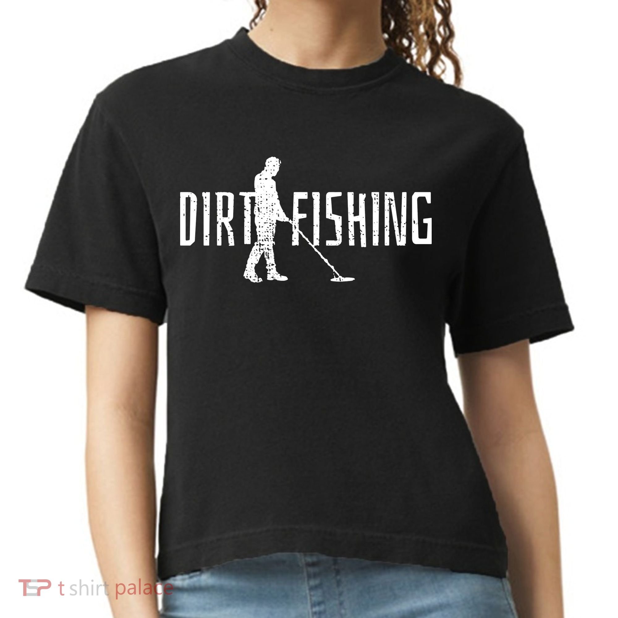 Metal Detecting Detector Detection Fishing Comfort Colors Boxy T-Shirt