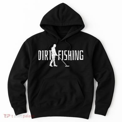 Metal Detecting Detector Detection Fishing Hoodie