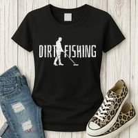 Metal Detecting Detector Detection Fishing Women's T-Shirt thumb 3