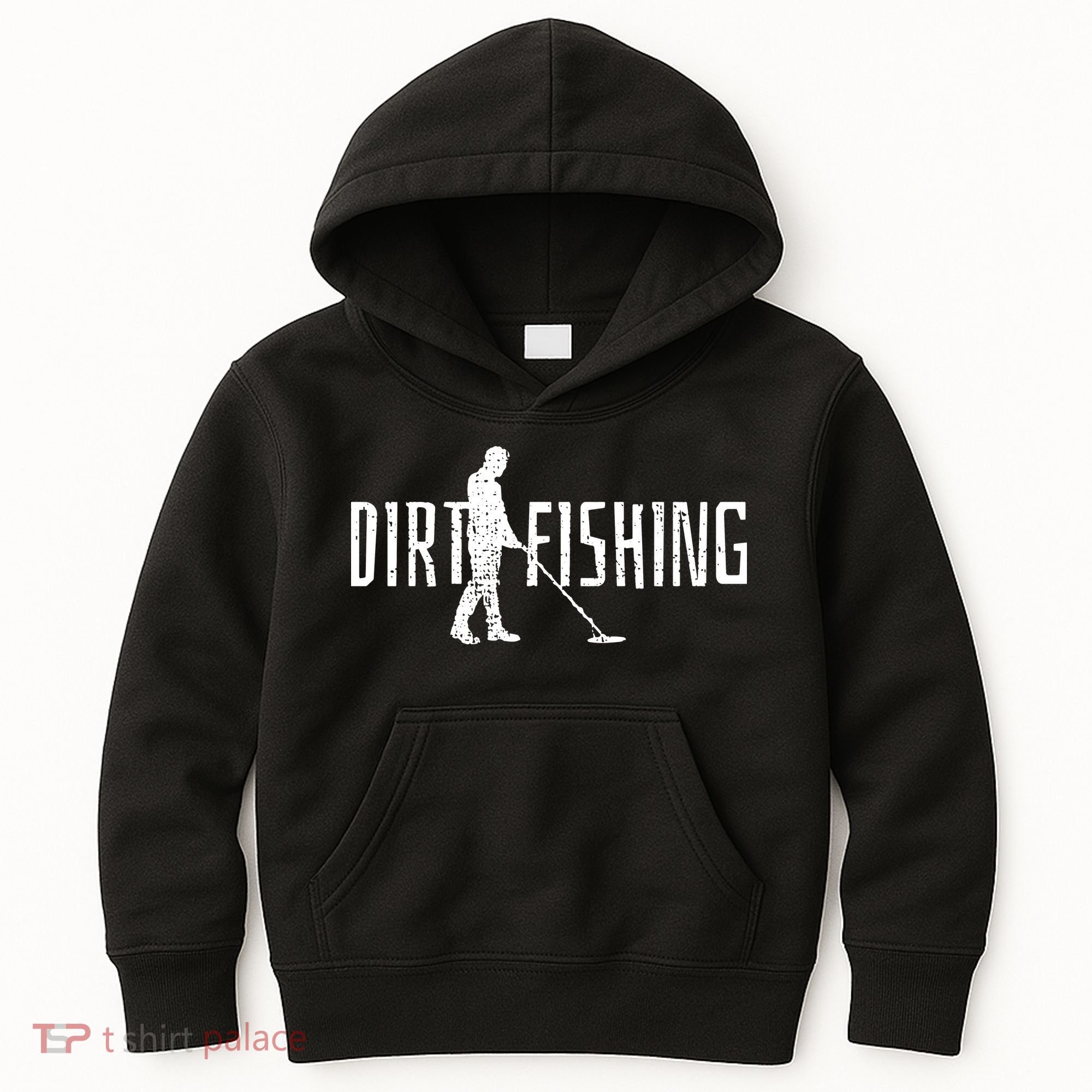 Metal Detecting Detector Detection Fishing Kids Hoodie