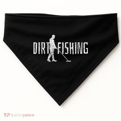 Metal Detecting Detector Detection Fishing USA-Made Doggie Bandana