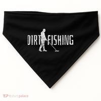 Metal Detecting Detector Detection Fishing USA-Made Doggie Bandana thumb 0