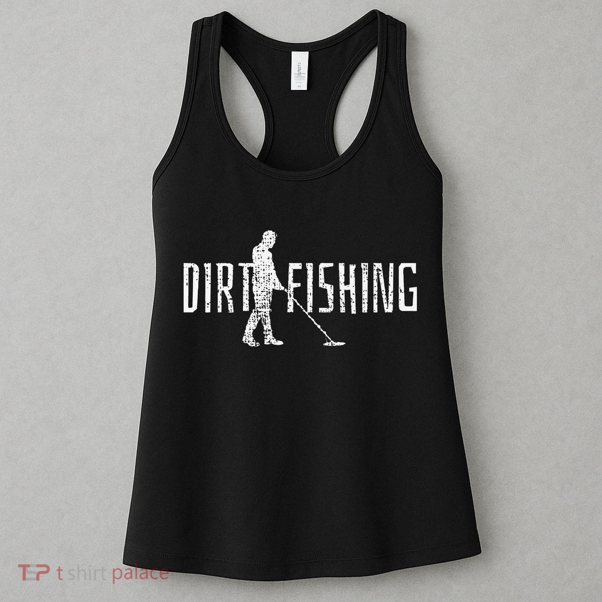 Metal Detecting Detector Detection Fishing Women's Tank Top