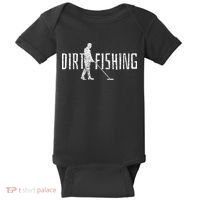 Metal Detecting Detector Detection Fishing Baby Bodysuit thumb 0