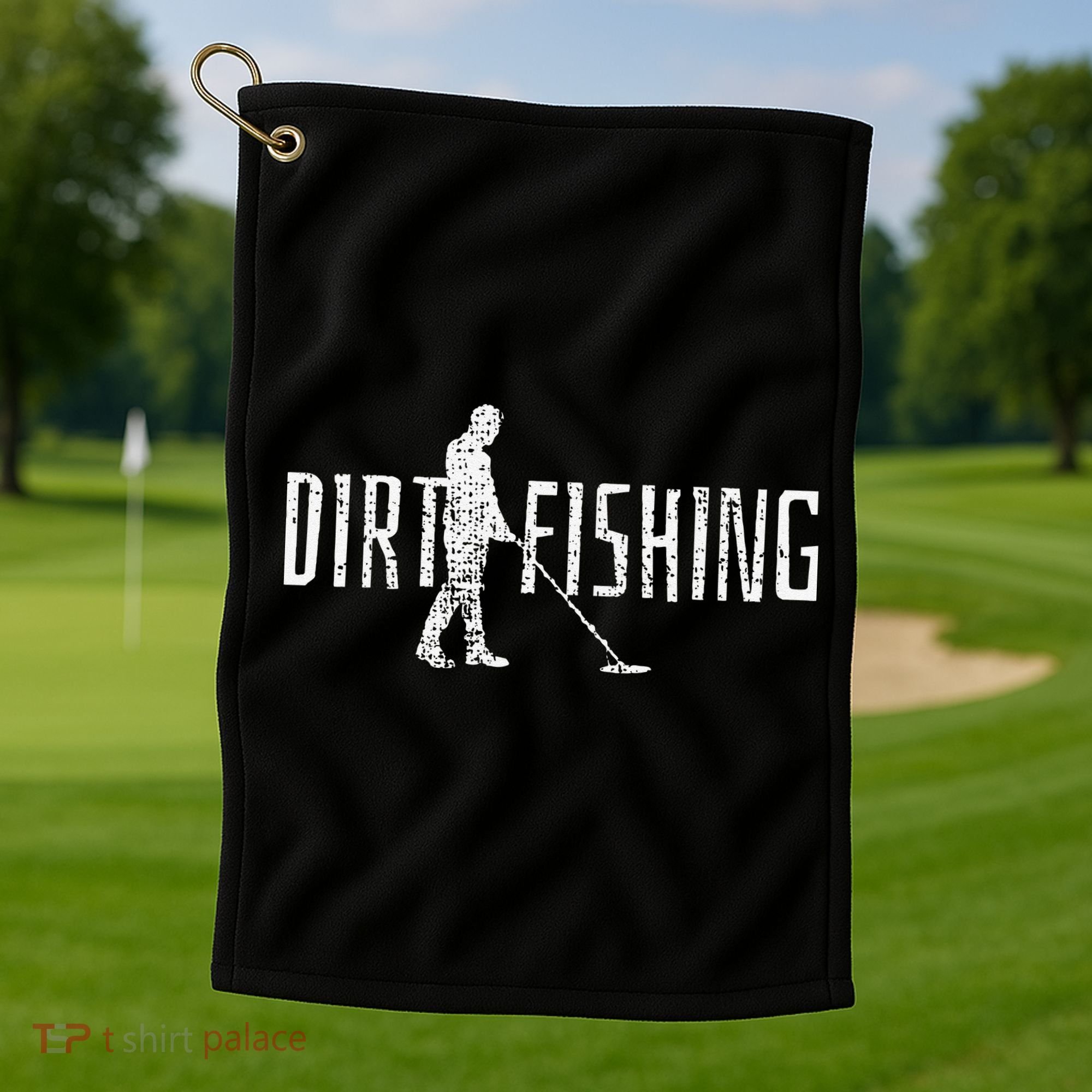 Metal Detecting Detector Detection Fishing Golf Towel