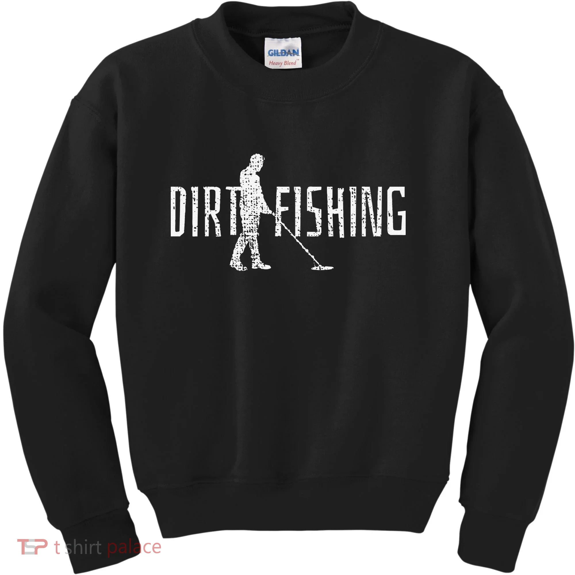Metal Detecting Detector Detection Fishing Kids Sweatshirt
