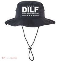 Mens DILF Devoted Involved Loving Father Dad Papa Bucket Hat thumb 0