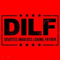 Mens DILF Devoted Involved Loving Father Dad Papa Santa Hat thumb 1
