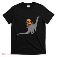 Mtb Dinosaur Dino Bike Mountain Bicycle Sport T-Shirt thumb 0