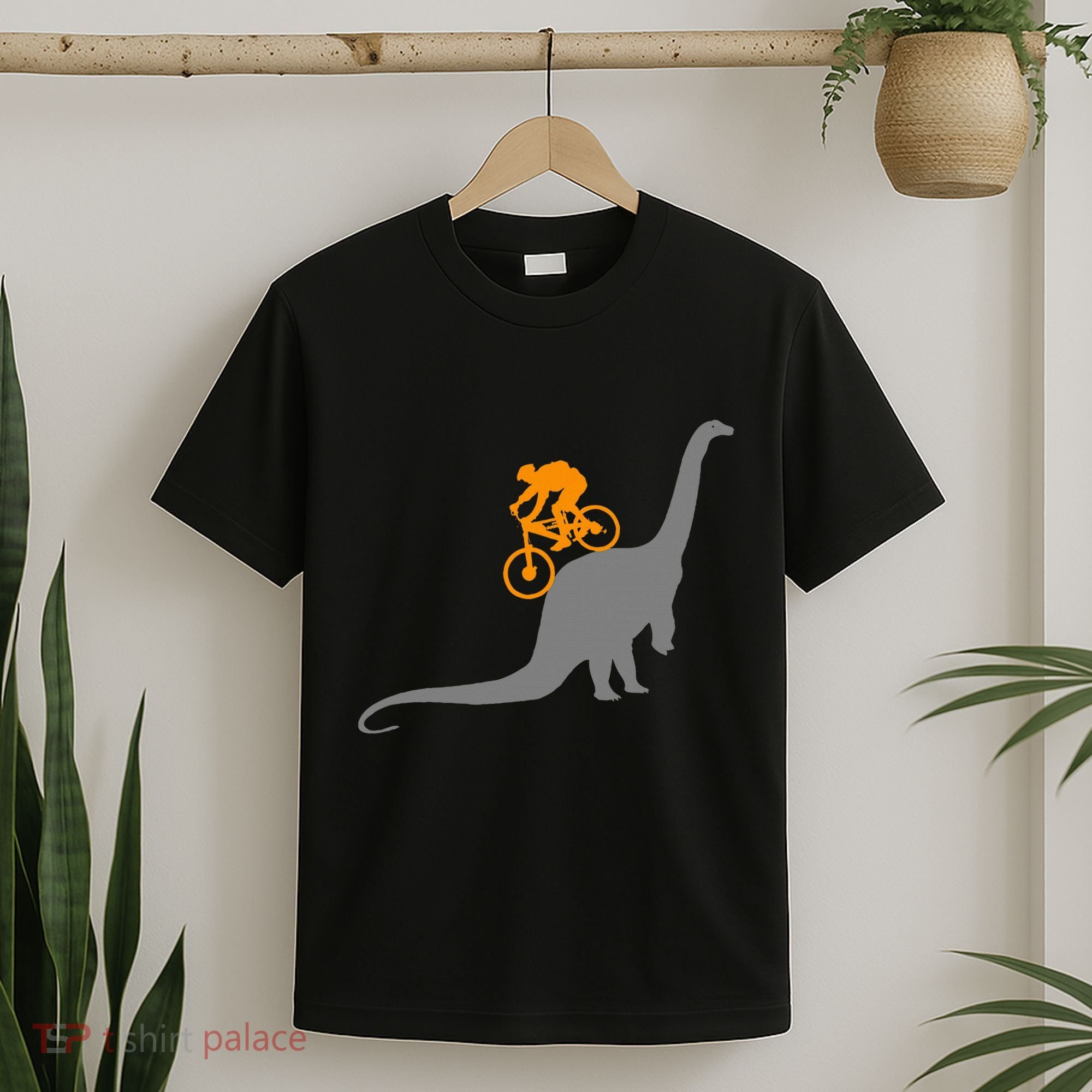 Mtb Dinosaur Dino Bike Mountain Bicycle Sport T-Shirt