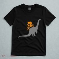 Mtb Dinosaur Dino Bike Mountain Bicycle Sport T-Shirt thumb 5