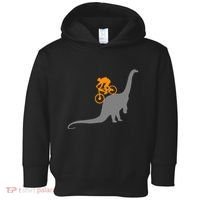 Mtb Dinosaur Dino Bike Mountain Bicycle Sport Toddler Hoodie thumb 0