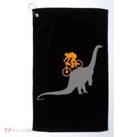 Mtb Dinosaur Dino Bike Mountain Bicycle Sport Golf Towel thumb 0