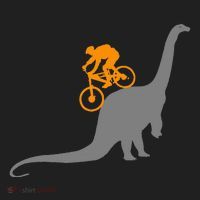 Mtb Dinosaur Dino Bike Mountain Bicycle Sport Golf Towel thumb 3