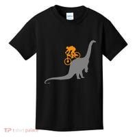 Mtb Dinosaur Dino Bike Mountain Bicycle Sport Kids T-Shirt thumb 0