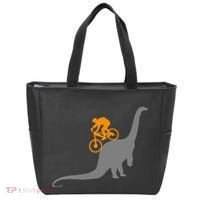 Mtb Dinosaur Dino Bike Mountain Bicycle Sport Tote Bag thumb 0