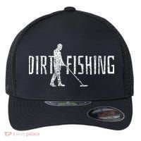 Metal Detecting Detector Detection Fishing Flexfit Unipanel Trucker Cap thumb 0