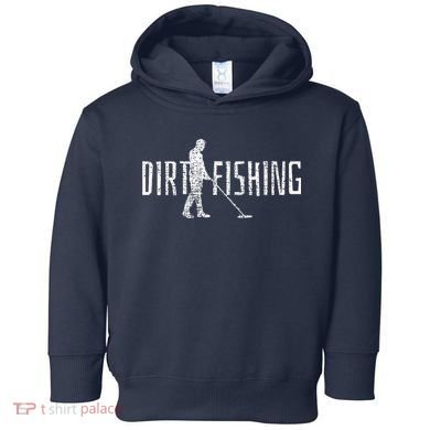 Metal Detecting Detector Detection Fishing Toddler Hoodie