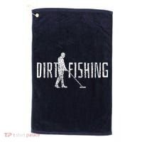 Metal Detecting Detector Detection Fishing Golf Towel thumb 0