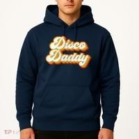 Mens Disco Daddy Retro Matching 60's 70s Party Costume Dad Hoodie thumb 2