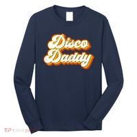 Mens Disco Daddy Retro Matching 60's 70s Party Costume Dad Long Sleeve Shirt thumb 0