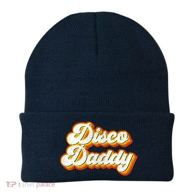 Mens Disco Daddy Retro Matching 60's 70s Party Costume Dad Beanie