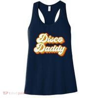 Mens Disco Daddy Retro Matching 60's 70s Party Costume Dad Women's Tank Top thumb 0