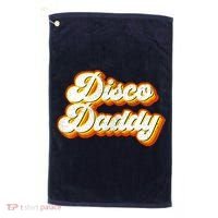 Mens Disco Daddy Retro Matching 60's 70s Party Costume Dad Golf Towel thumb 0