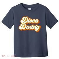 Mens Disco Daddy Retro Matching 60's 70s Party Costume Dad Toddler T-Shirt thumb 0