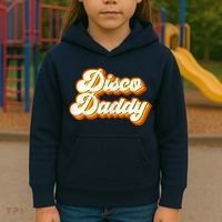Mens Disco Daddy Retro Matching 60's 70s Party Costume Dad Kids Hoodie thumb 3