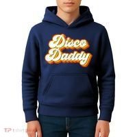 Mens Disco Daddy Retro Matching 60's 70s Party Costume Dad Kids Hoodie thumb 4