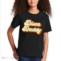 Mens Disco Daddy Retro Matching 60's 70s Party Costume Dad Kids T-Shirt thumb 2