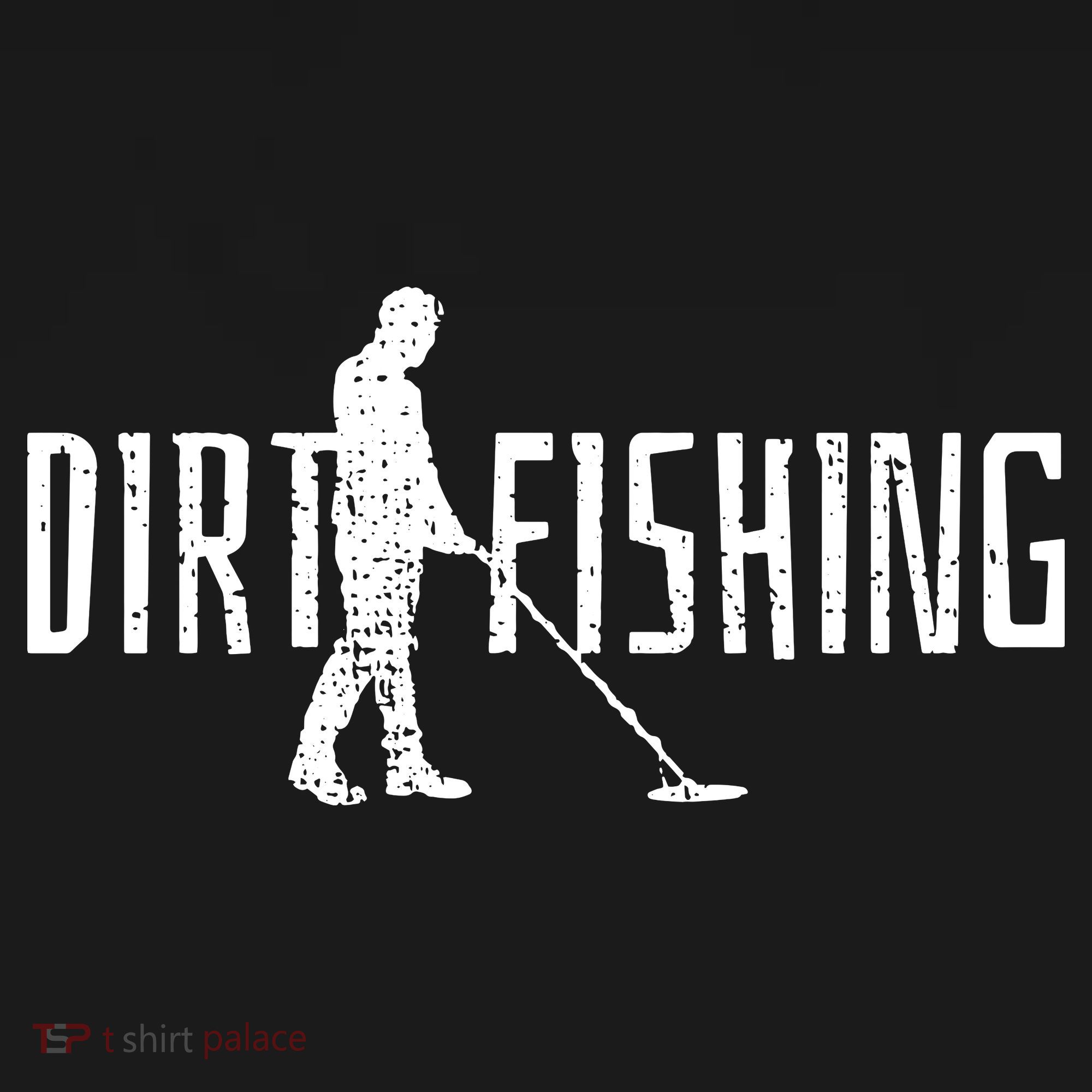 Metal Detecting Detector Dirt Magnet Fishing Pull Tabs Joke Tank Top