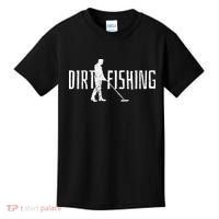 Metal Detecting Detector Dirt Magnet Fishing Pull Tabs Joke Kids T-Shirt thumb 0