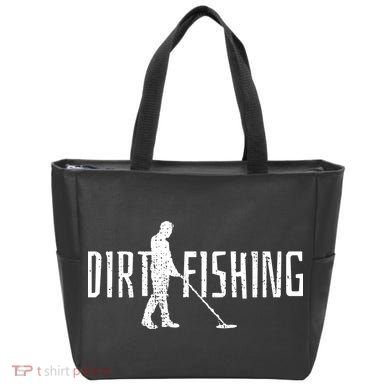 Metal Detecting Detector Dirt Magnet Fishing Pull Tabs Joke Tote Bag