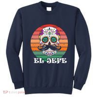 Mexican Dia De Los Muertos Day Of The Dead El Jefe Sweatshirt thumb 0