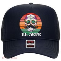 Mexican Dia De Los Muertos Day Of The Dead El Jefe Hat thumb 0