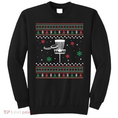 Merry Discmas Disc Golf Ugly Christmas Sweater Party Sweatshirt