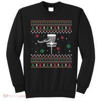 Merry Discmas Disc Golf Ugly Christmas Sweater Party Sweatshirt thumb 0