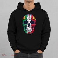Mexican Dia De Los Muertos Day Of The Dead Sugar Skull Hoodie thumb 0
