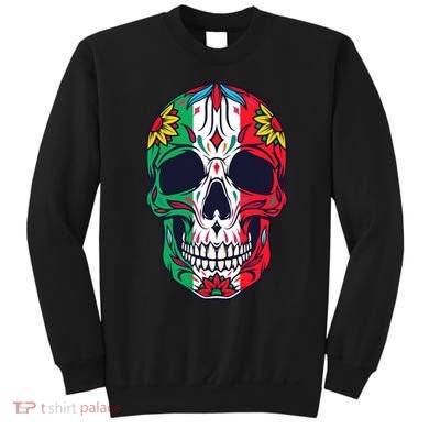 Mexican Dia De Los Muertos Day Of The Dead Sugar Skull Sweatshirt