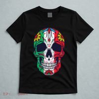 Mexican Dia De Los Muertos Day Of The Dead Sugar Skull T-Shirt thumb 5