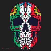 Mexican Dia De Los Muertos Day Of The Dead Sugar Skull Beanie thumb 2